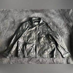 Men’s genuine leather jacket